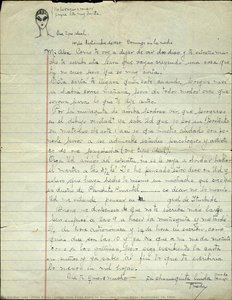 Lettre De Frida Kahlo À Alejandro Gómez Arias, 14 Septembre 1924 — Frida Kahlo