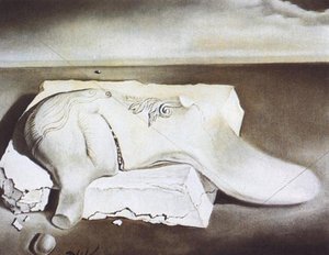 Soft Monster (monstruo Blando Adormercido), 1976 — Salvador Dalí
