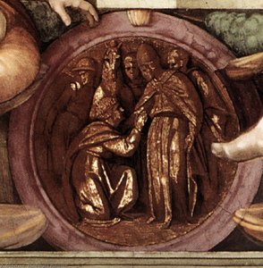 Medallion (16) — Michelangelo Buonarroti