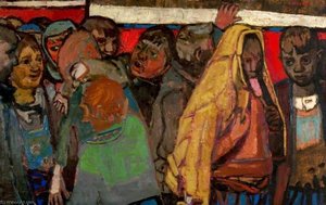 Glasgow Kids, A Saturday Matinée Picture Queue — Joan Kathleen Harding Eardley