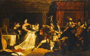 The Murder Of David Rizzio — William Allan