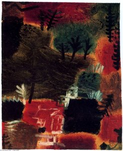 Liten Rytmisk Landskap — Paul Klee