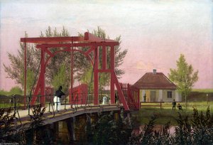 The Northern Drawbridge to the Citadel in Copenhagen