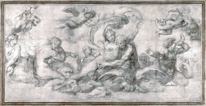 A Woman borne off by a Sea God