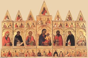 Polyptych Of Santa Caterina (pisa Polyptych) — Simone Martini