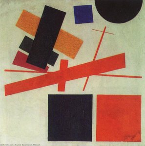 Suprematism (12) — Kazimir Malevich