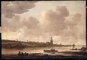 Vue De Rhenen — Jan Van Goyen