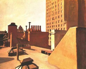 City Roofs — Edward Hopper