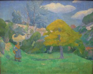 Breton Woman Going To The Washing Place — Paul Sérusier