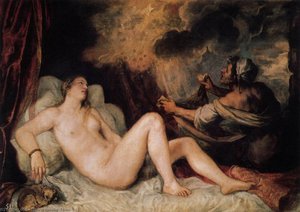 Danaë With A Nurse — Titian