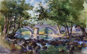 Old Bridge near Bettws y Coed, North Wales