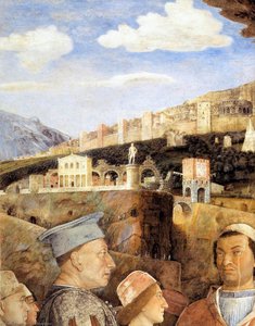 Mötet (detalj) — Andrea Mantegna