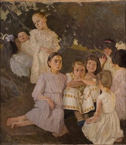 The Little Girls — Felice Casorati