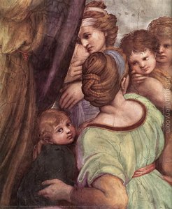 A Missa De Bolsena (detalhe 4) (estância De Eliodoro) — Rafael