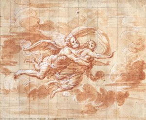 Boreas Abducting Orithyia — Giovanni Maria Morandi