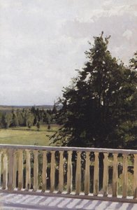 Balcony — Valentin Alexandrovich Serov