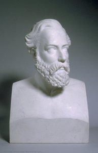 Bust Of Dr. Dio Lewis — Edmonia Lewis