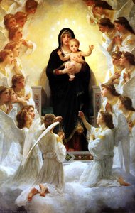 The Virgin With Angels — William-adolphe Bouguereau