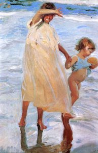 The Two Sisters — Joaquín Sorolla Y Bastida
