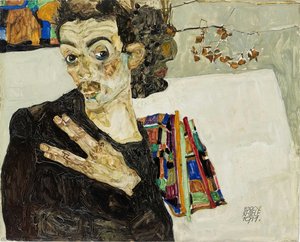 Selbstbildnis — Egon Schiele