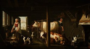 Milking in Winter
