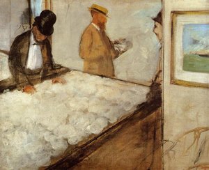 Cotton Merchants In New Orleans — Edgar Degas