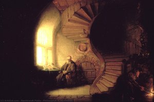 Philosopher In Meditation — Rembrandt Peale