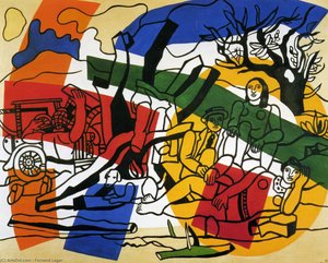 L'excursion En Campagne — Fernand Léger