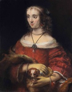 Nainen Ja Lapset — Rembrandt Van Rijn