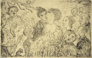 Envy (sketch) — James Ensor
