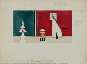 Bild Iv. Das Alte Schloss (painting Iv. The Old Castle) — Wassily Wassilyevich Kandinsky