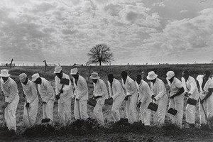 The Line, Ferguson Prison, Texas — Danny Lyon