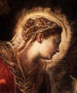 The Adoration Of The Magi (detail) — Jacopo Tintoretto