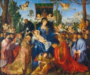 The Altarpiece Of The Rose Garlands — Albrecht Dürer