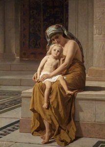 Egyptian Woman And Child — Frederick Goodall