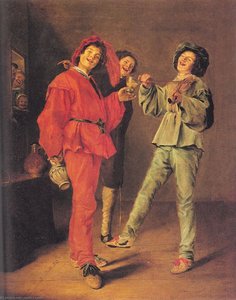 Three Boys Merry-making — Judith Jans Leyster