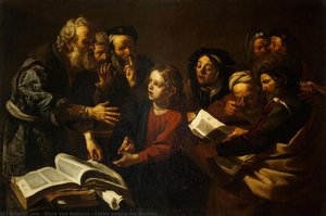 Christ Among The Doctors — Ντίρκ Φαν Μπαμπούρεν