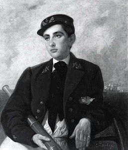 Eugene Henry Cozzens Leutze As A Midshipman, (painting) — Emanuel Gottlieb Leutze