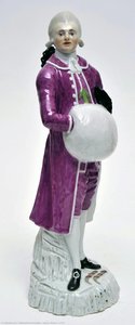 Figure: Winter, C.1775 — Wallendorfer Porzellan