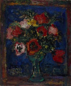 Poppies Against The Night Sky — William Mactaggart