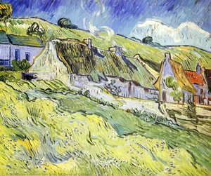 Eine Gruppe Von Häusern — Vincent Willem Van Gogh