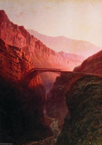 A Gorge Near Gunib — Ilya Nikolaevich Zankovsky