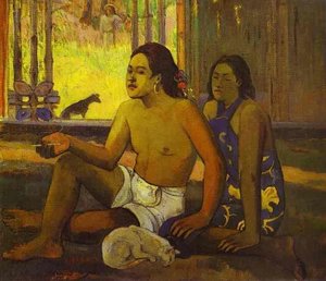 Eilaha Ohipa (also Known As Not Working) — Eugène Henri Paul Gauguin