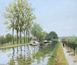 The Canal Of Nantes At Brest, (1979) — मार्सेल डाइफ