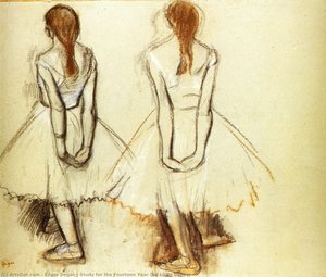Studio per la piccola ballerina di quattordici anni