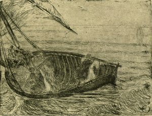 Jesus Geht Auf Dem Wasser — Henry Ossawa Tanner