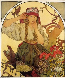 Untitled (9500) — Alfons Mucha