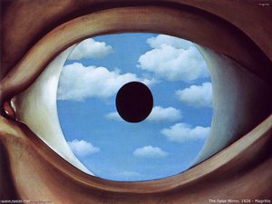 The False Mirror — René Magritte