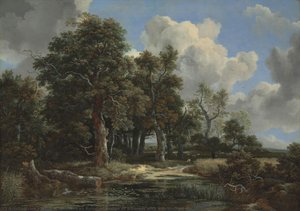 Edge Of A Forest With A Grainfield — Jacob Isaakszoon Van Ruisdael