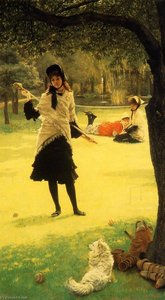 English Croquet — James Jaques Joseph Tissot